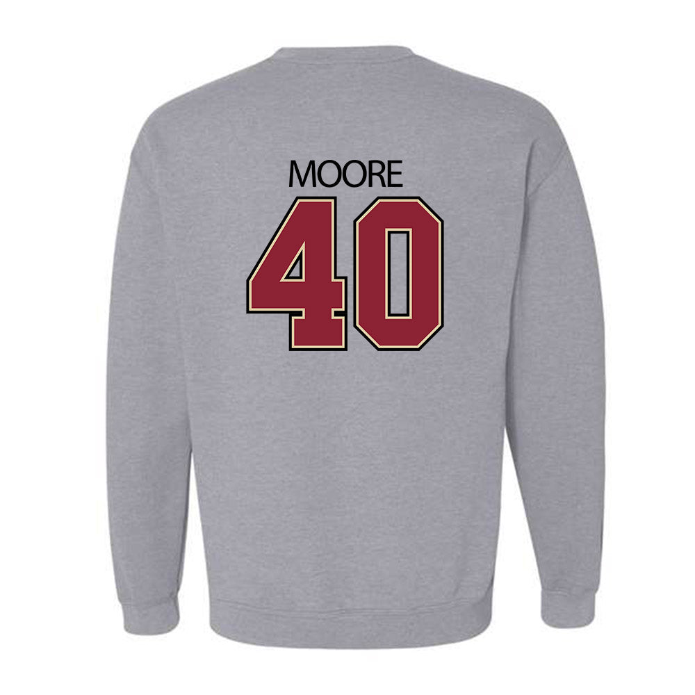 Boston College - NCAA Men's Ice Hockey : William Moore - Classic Shersey Crewneck Sweatshirt-1