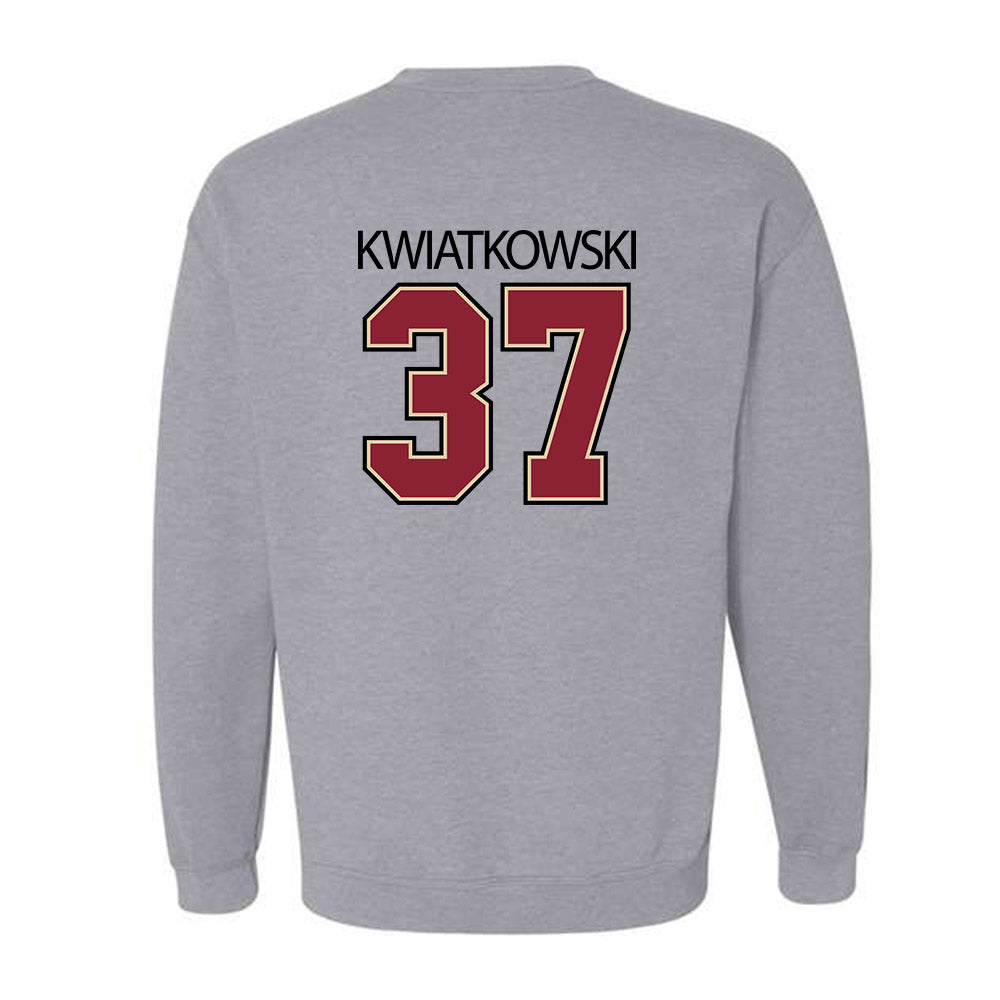 Boston College - NCAA Baseball : John Kwiatkowski - Classic Shersey Crewneck Sweatshirt