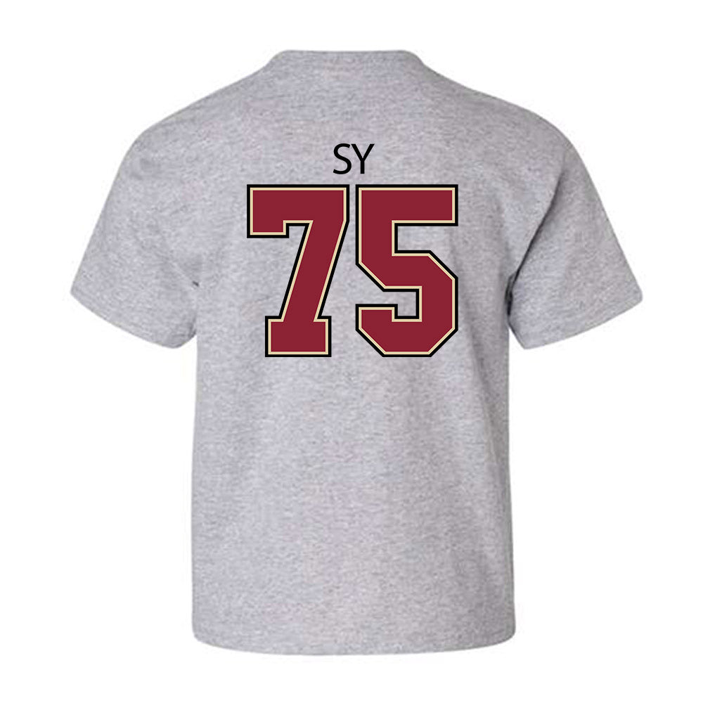 Boston College - NCAA Football : Pape Sy - Classic Shersey Youth T-Shirt-1