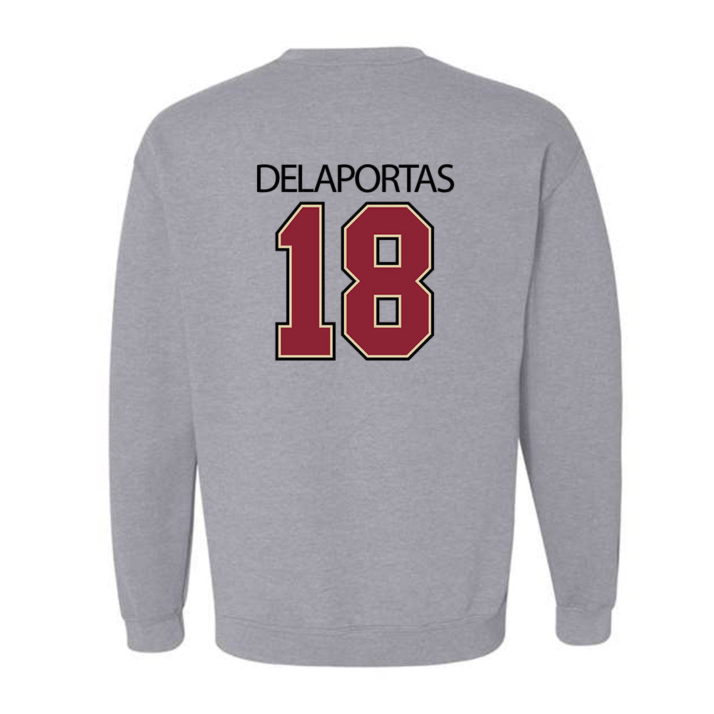 Boston College - NCAA Football : Peter Delaportas - Classic Shersey Crewneck Sweatshirt