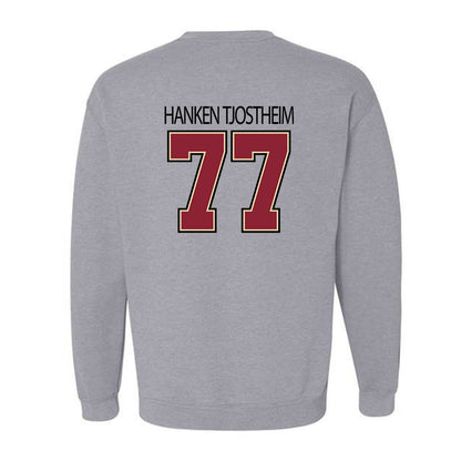 Boston College - NCAA Men's Soccer : Johannes Hanken Tjostheim - Classic Shersey Crewneck Sweatshirt-1