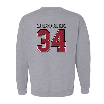 Boston College - NCAA Men's Soccer : Bryce Copeland-Del Toro - Classic Shersey Crewneck Sweatshirt-1