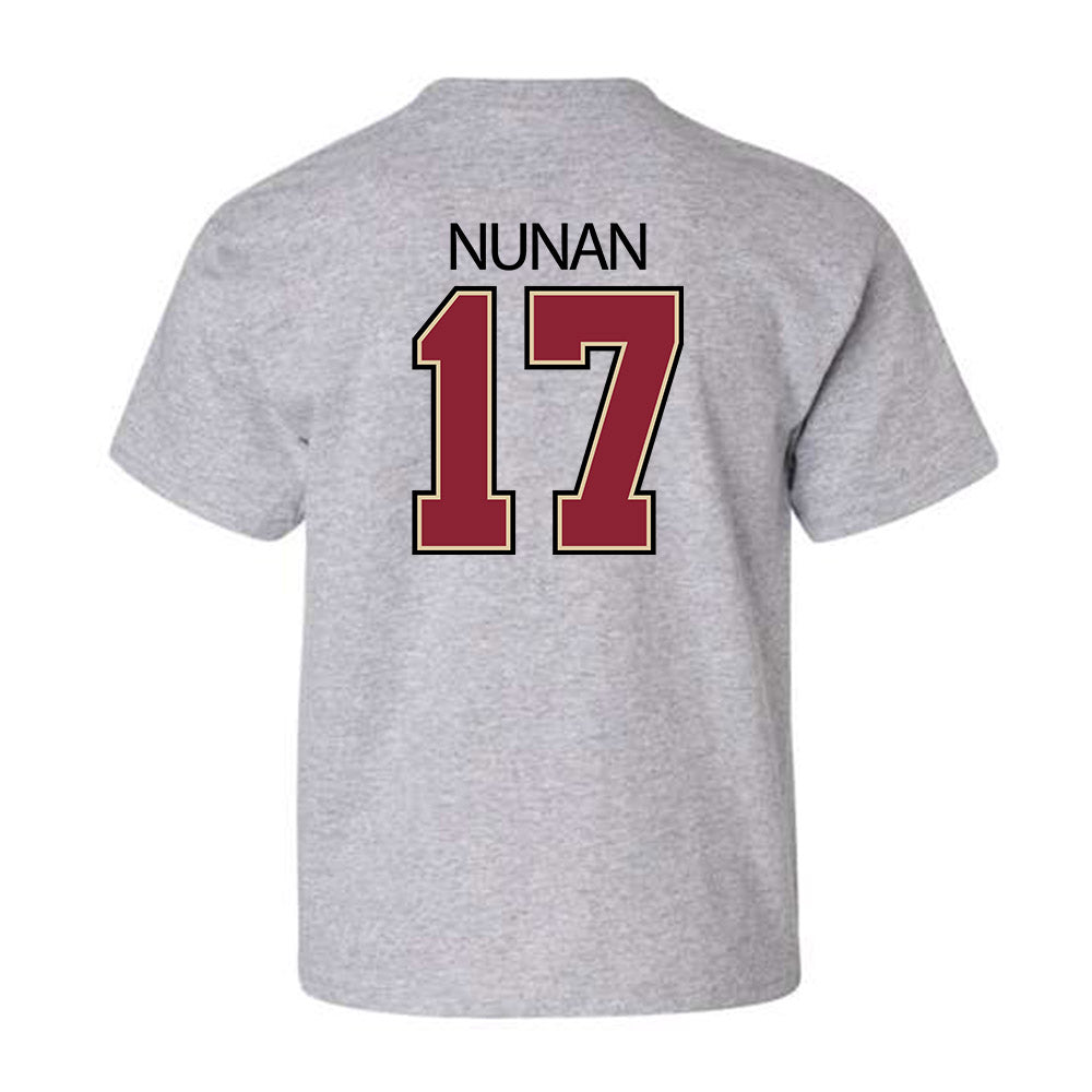 Boston College - NCAA Baseball : Matthew Nunan - Classic Shersey Youth T-Shirt