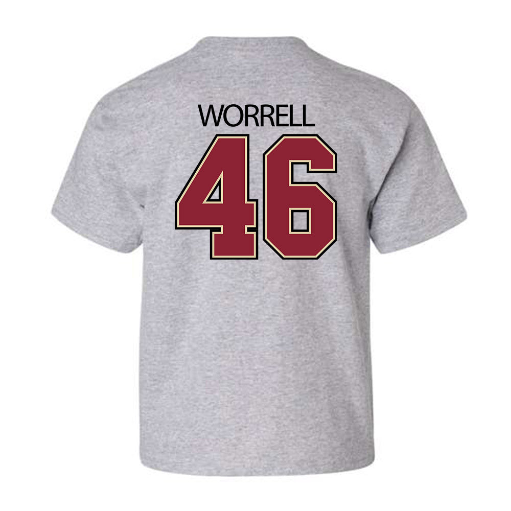 Boston College - NCAA Football : Bryant Worrell - Classic Shersey Youth T-Shirt