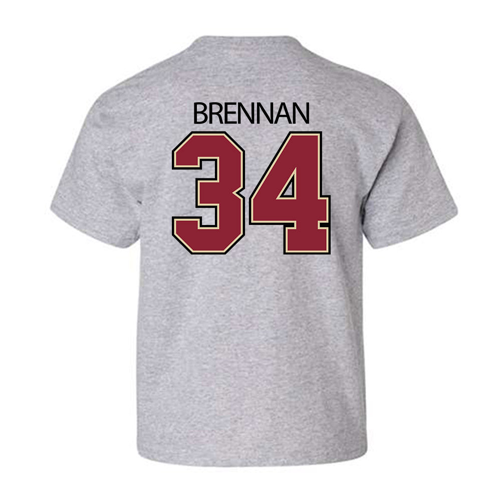 Boston College - NCAA Football : Duke Brennan - Classic Shersey Youth T-Shirt-1