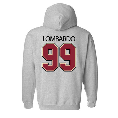 Boston College - NCAA Football : Luca Lombardo - Classic Shersey Hooded Sweatshirt-3