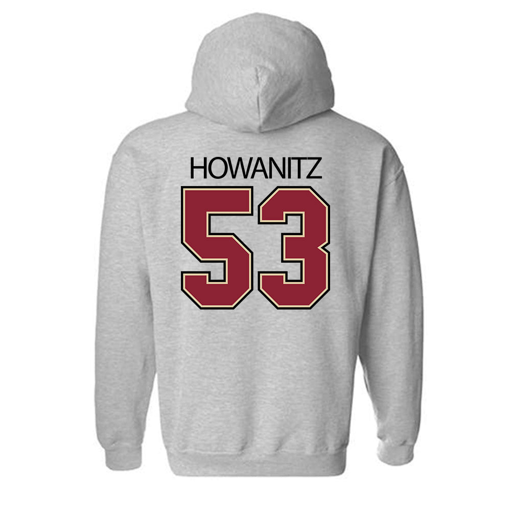 Boston College - NCAA Baseball : Dylan Howanitz - Classic Shersey Hooded Sweatshirt