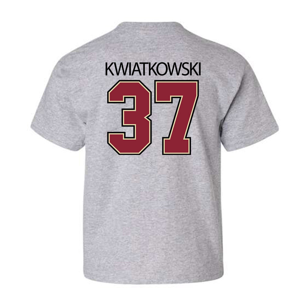 Boston College - NCAA Baseball : John Kwiatkowski - Classic Shersey Youth T-Shirt