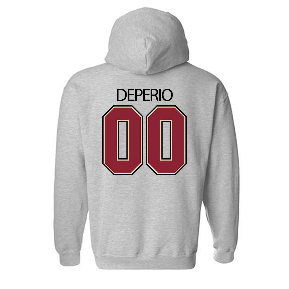 Boston College - NCAA Softball : Kaeliana DePerio - Classic Shersey Hooded Sweatshirt-1