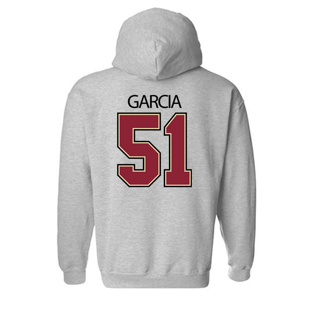 Boston College - NCAA Baseball : Esteban Garcia - Classic Shersey Hooded Sweatshirt