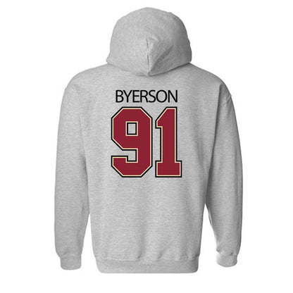 Boston College - NCAA Football : Makai Byerson - Classic Shersey Hooded Sweatshirt-2