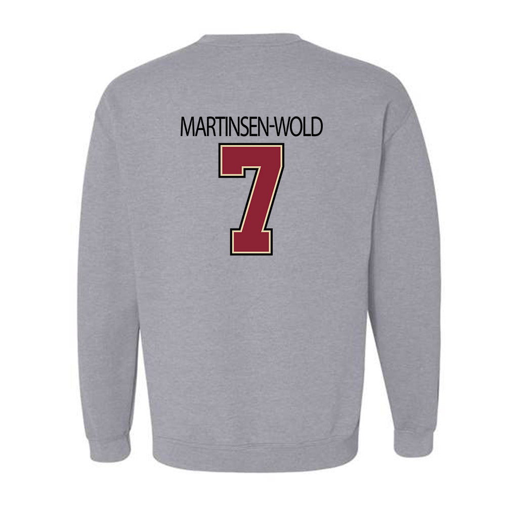 Boston College - NCAA Men's Soccer : Sander Martinsen-Wold - Classic Shersey Crewneck Sweatshirt