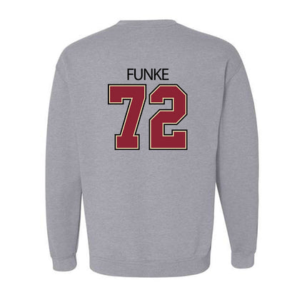 Boston College - NCAA Football : Jack Funke - Classic Shersey Crewneck Sweatshirt