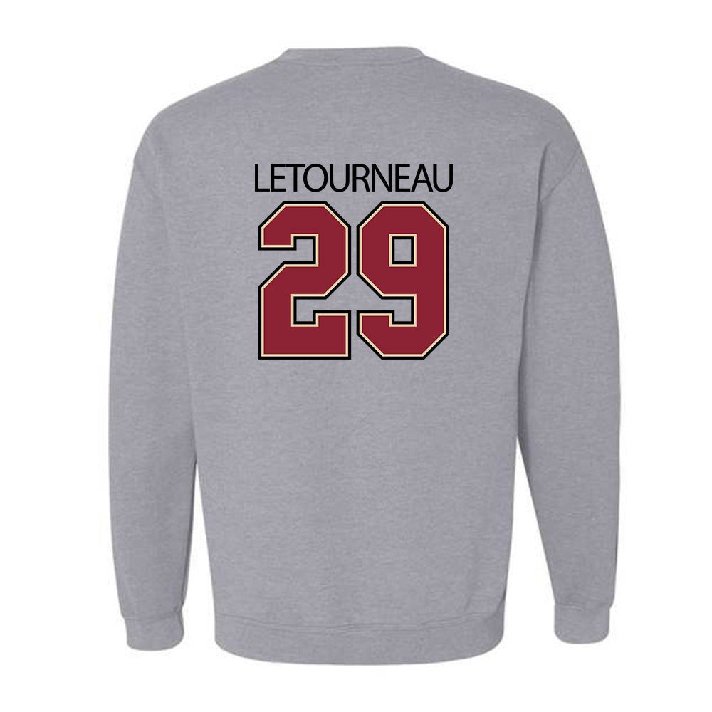 Boston College - NCAA Men's Ice Hockey : Dean Letourneau - Classic Shersey Crewneck Sweatshirt-1