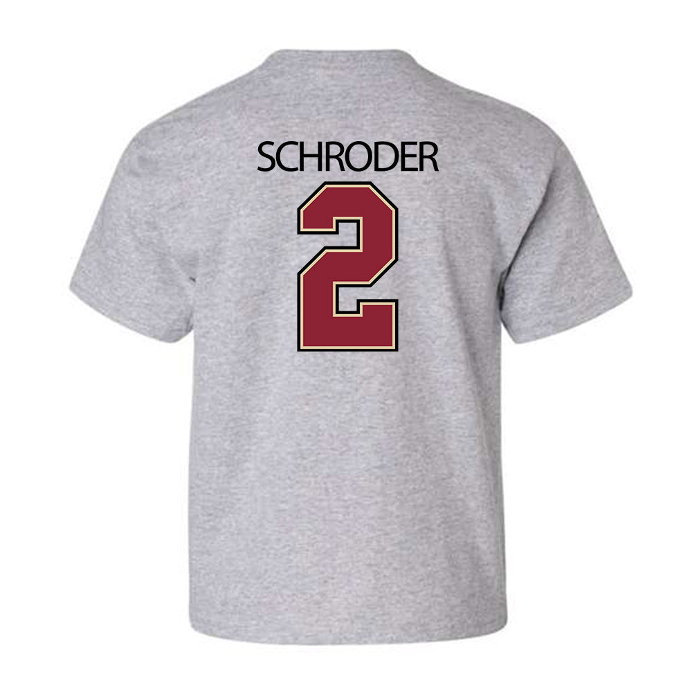 Boston College - NCAA Women's Volleyball : Halle Schroder - Classic Shersey Youth T-Shirt