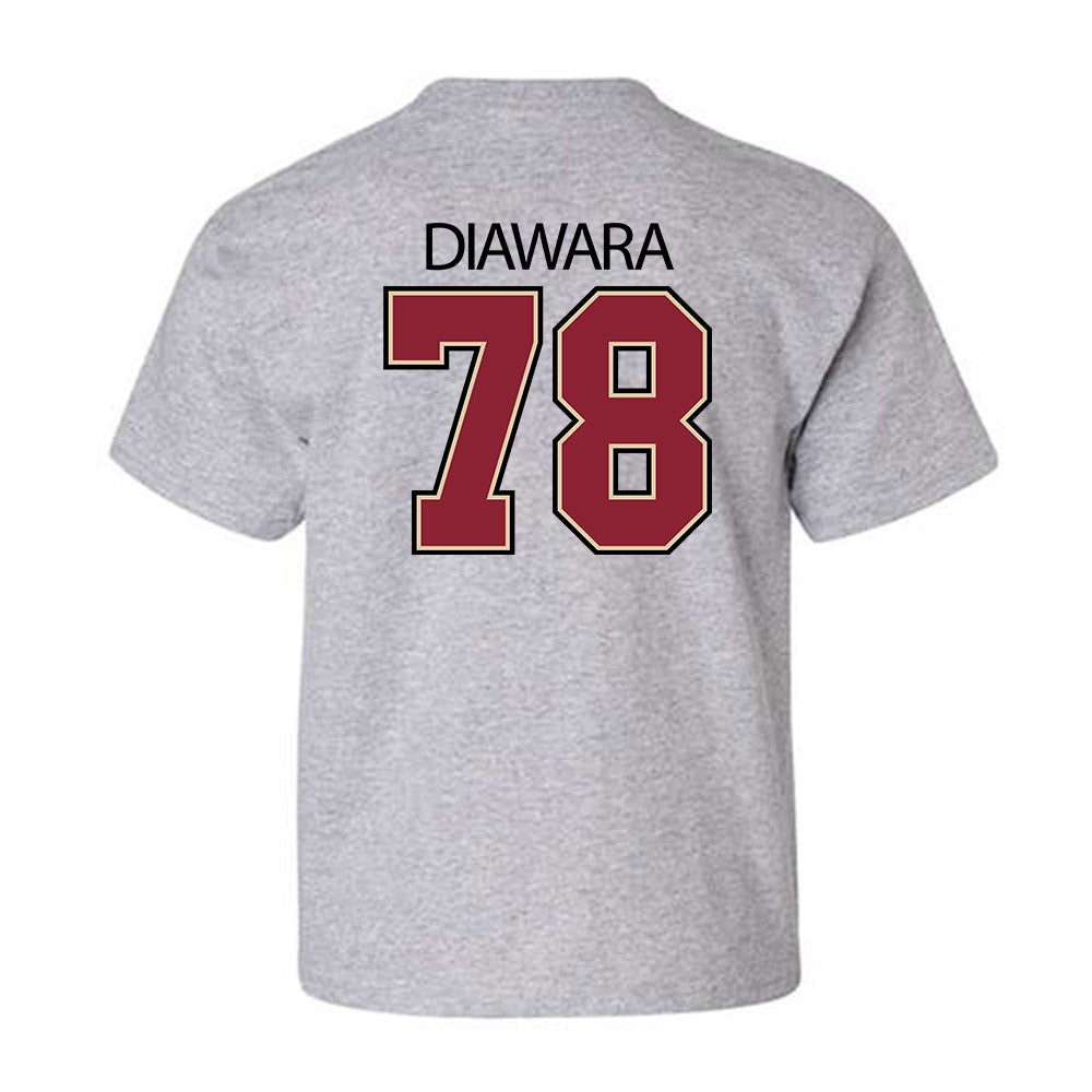 Boston College - NCAA Football : Souleye Diawara - Classic Shersey Youth T-Shirt-1