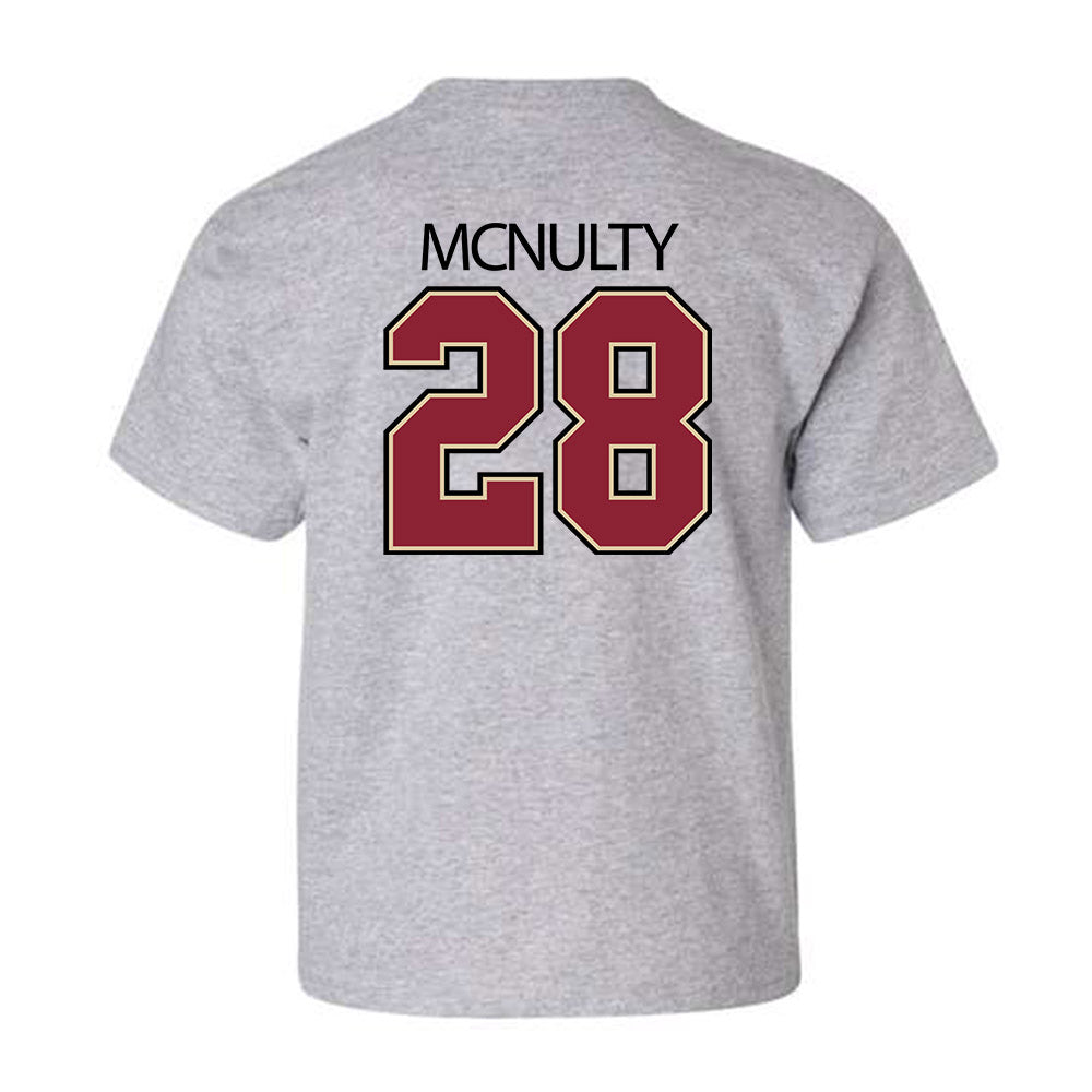 Boston College - NCAA Baseball : Sam McNulty - Classic Shersey Youth T-Shirt