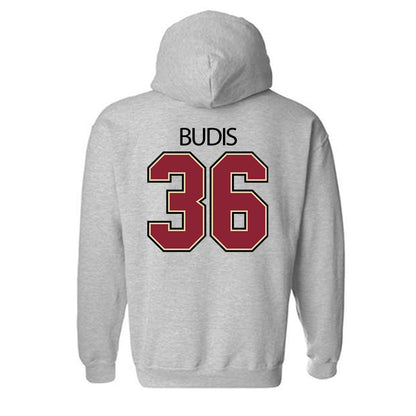 Boston College - NCAA Baseball : Sean Budis - Classic Shersey Hooded Sweatshirt-3