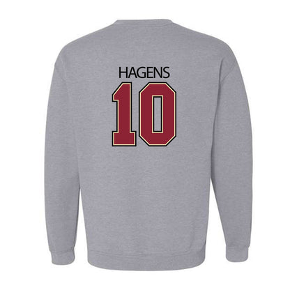 Boston College - NCAA Men's Ice Hockey : James Hagens - Classic Shersey Crewneck Sweatshirt-1