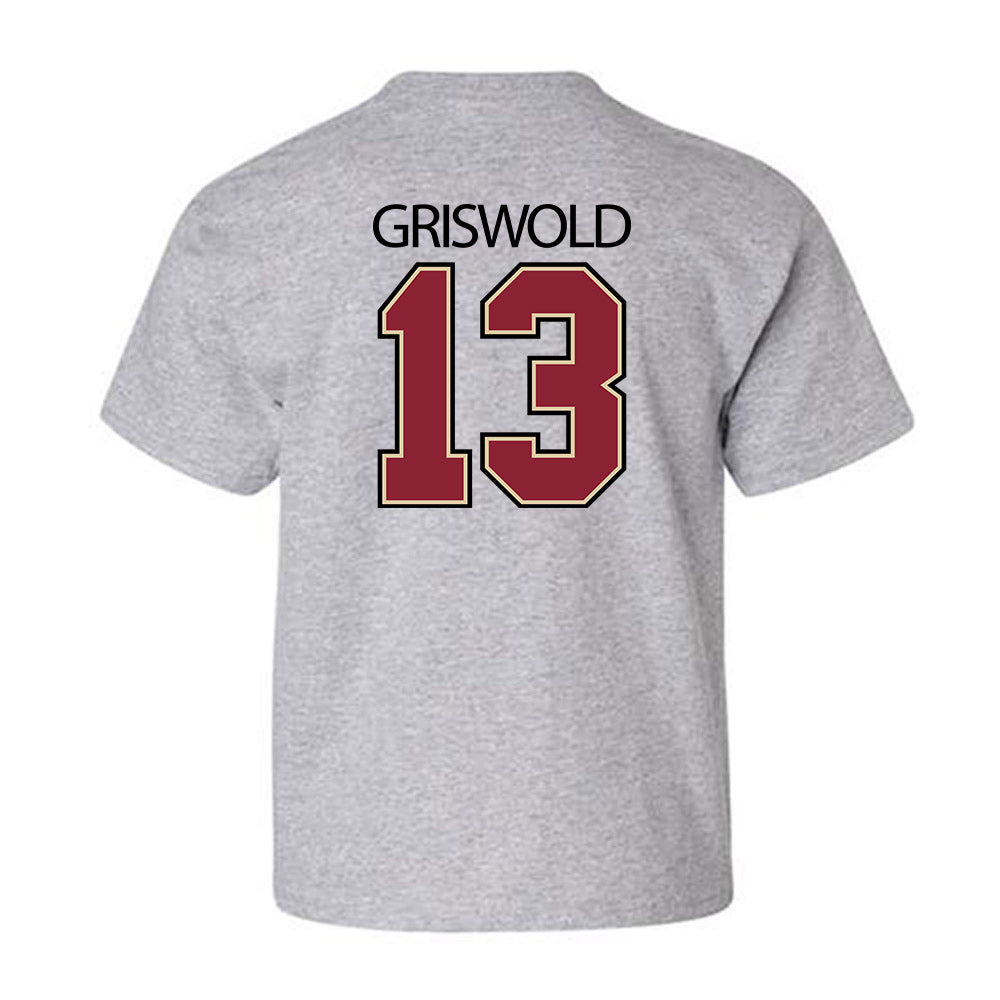 Boston College - NCAA Women's Ice Hockey : Jaime Griswold - Classic Shersey Youth T-Shirt-1