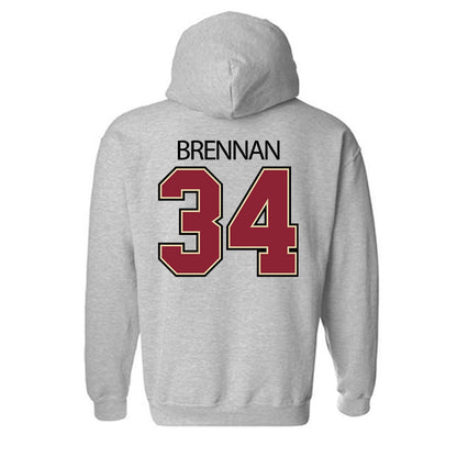 Boston College - NCAA Football : Duke Brennan - Classic Shersey Hooded Sweatshirt-3