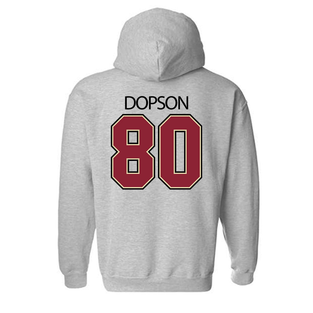 Boston College - NCAA Football : Bryce Dopson - Classic Shersey Hooded Sweatshirt-3