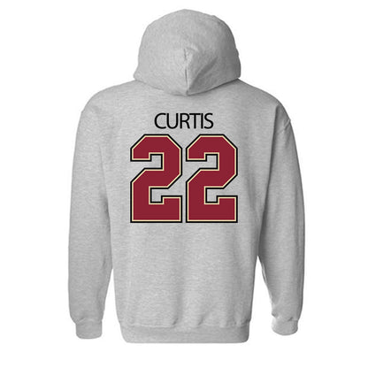 Boston College - NCAA Women's Volleyball : Savannah Curtis - Classic Shersey Hooded Sweatshirt-3