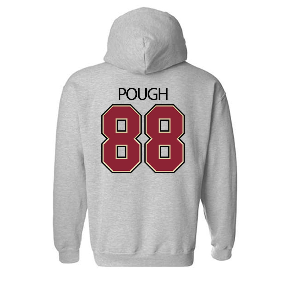 Boston College - NCAA Football : Dawson Pough - Classic Shersey Hooded Sweatshirt-2