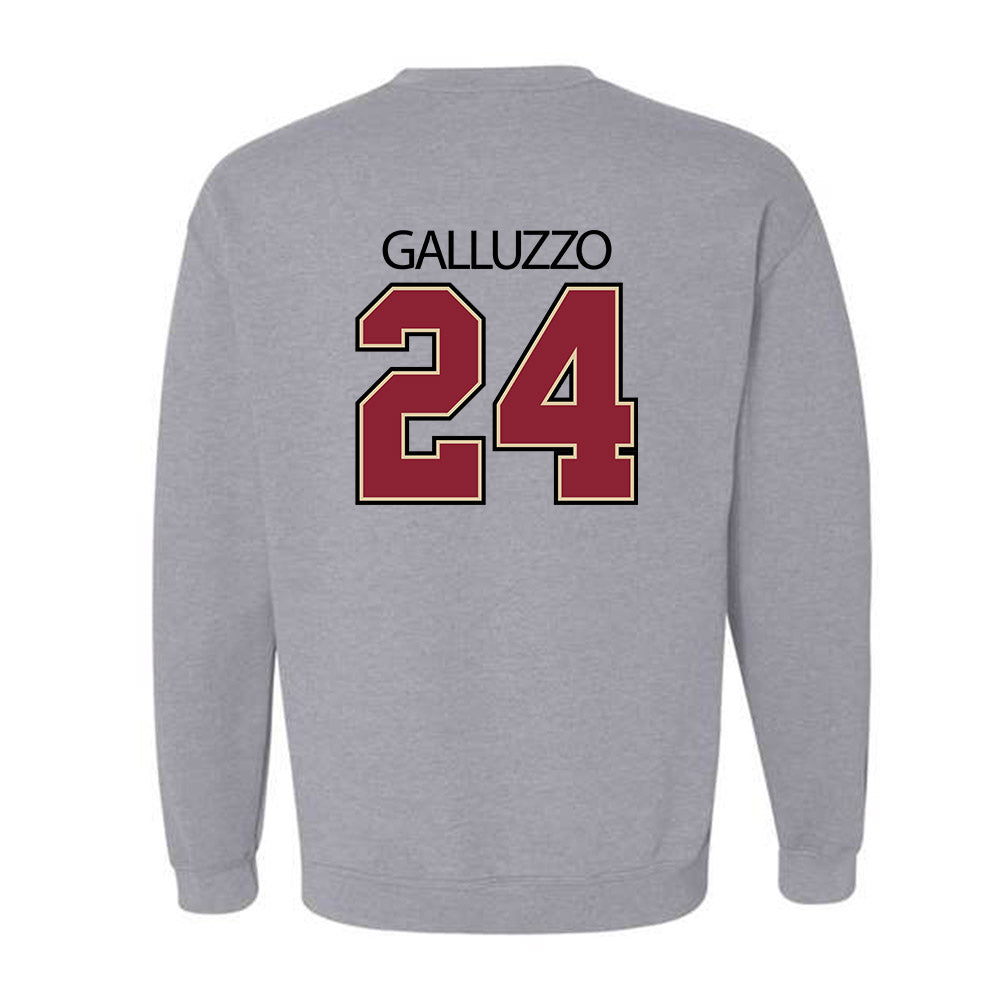 Boston College - NCAA Men's Soccer : Devon Galluzzo - Classic Shersey Crewneck Sweatshirt-1