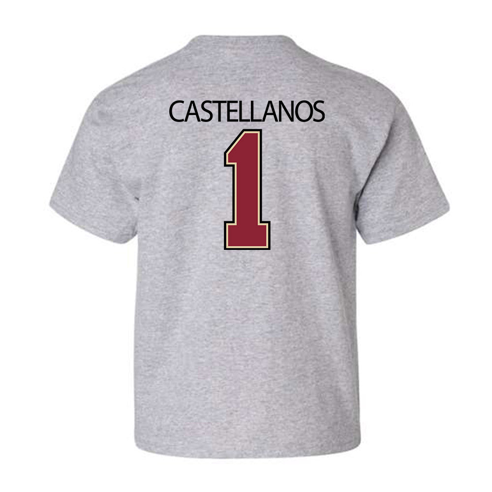 Boston College - NCAA Football : Thomas Castellanos - Classic Shersey Youth T-Shirt