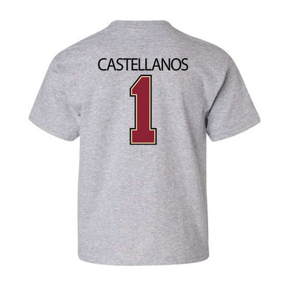 Boston College - NCAA Football : Thomas Castellanos - Classic Shersey Youth T-Shirt