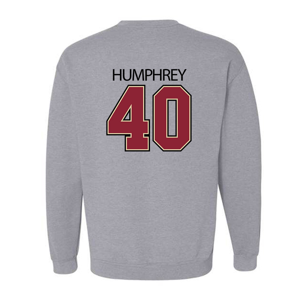 Boston College - NCAA Baseball : Tony Humphrey - Classic Shersey Crewneck Sweatshirt