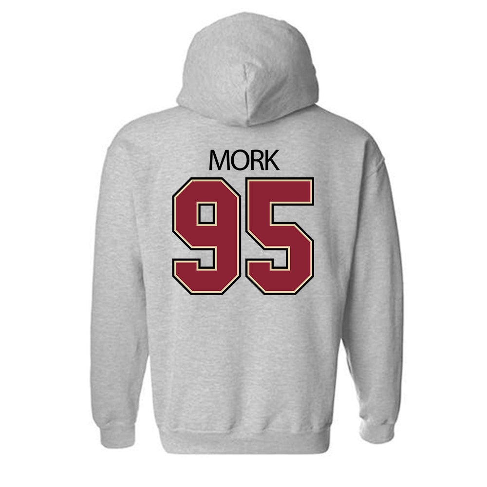 Boston College - NCAA Skiing : Otto Mork - Classic Shersey Hooded Sweatshirt-1