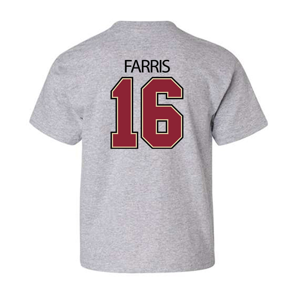 Boston College - NCAA Football : Isaiah Farris - Classic Shersey Youth T-Shirt-1