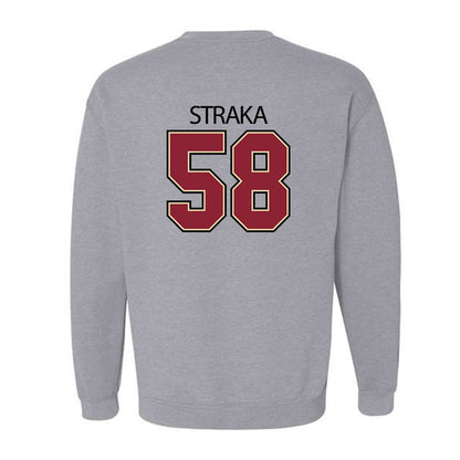 Boston College - NCAA Football : Will Straka - Classic Shersey Crewneck Sweatshirt-1