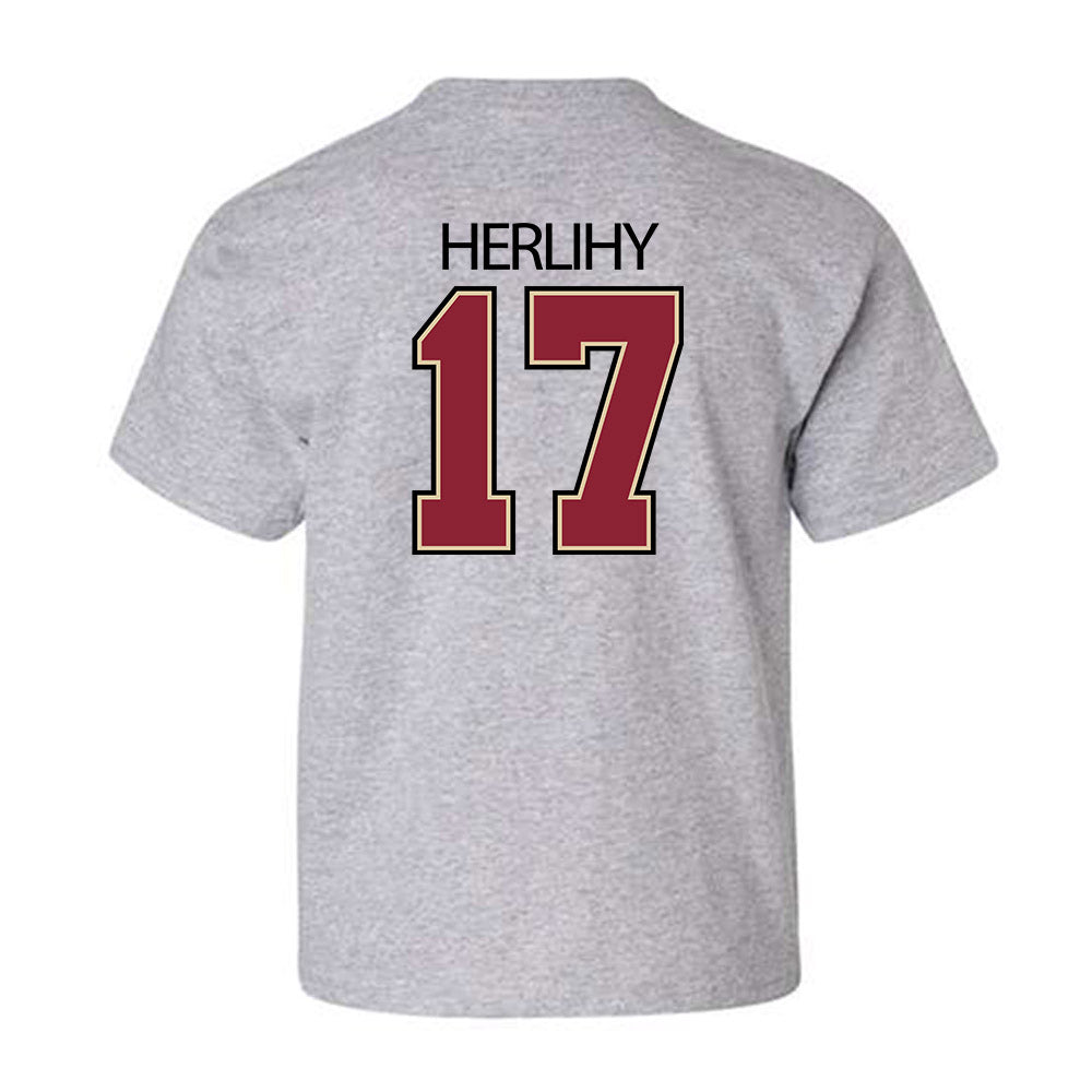 Boston College - NCAA Women's Lacrosse : Lauren Herlihy - Classic Shersey Youth T-Shirt-1