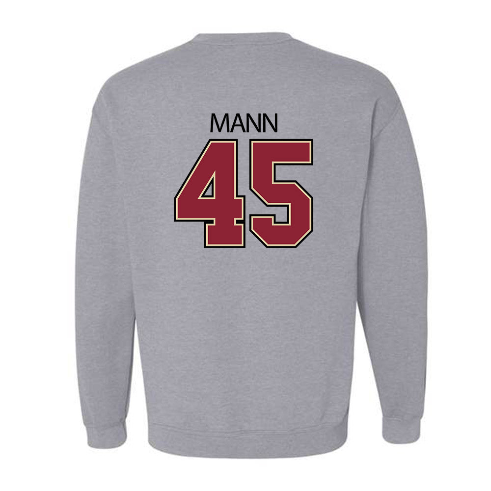 Boston College - NCAA Football : Ben Mann - Classic Shersey Crewneck Sweatshirt-1