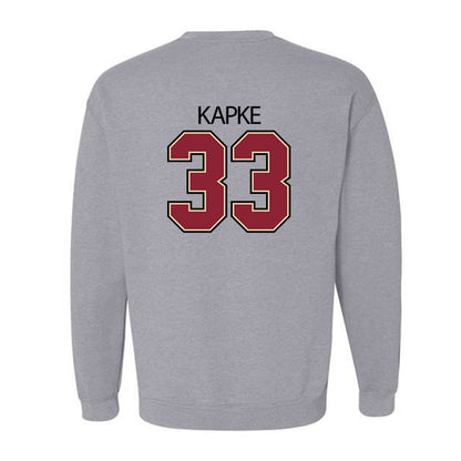 Boston College - NCAA Men's Basketball : Boden Kapke - Classic Shersey Crewneck Sweatshirt-1