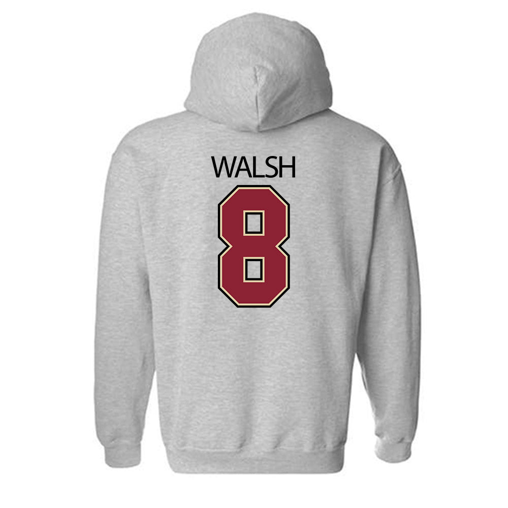 Boston College - NCAA Baseball : Barry Walsh - Classic Shersey Hooded Sweatshirt