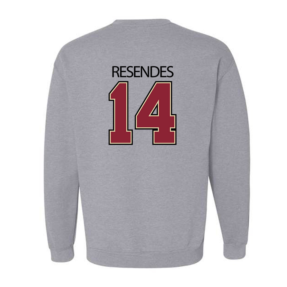 Boston College - NCAA Men's Ice Hockey : Landan Resendes - Classic Shersey Crewneck Sweatshirt-1