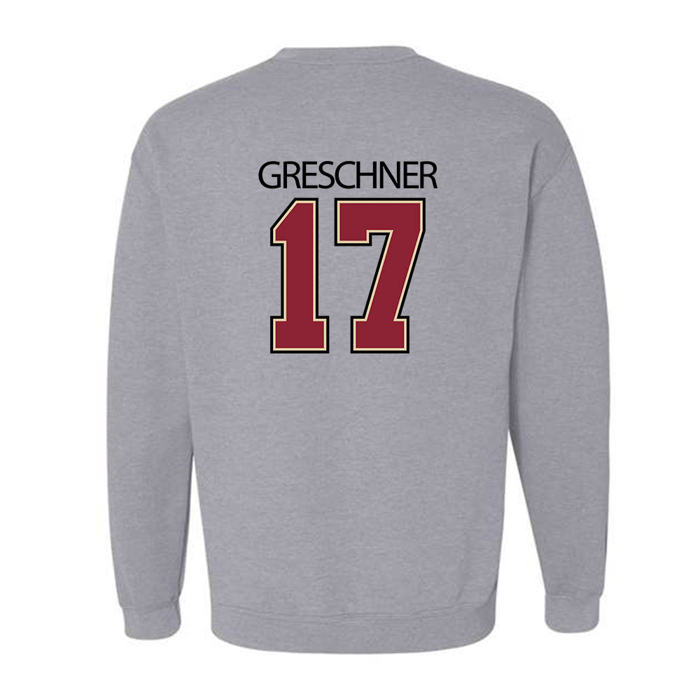 Boston College - NCAA Men's Tennis : Matvey Greschner - Classic Shersey Crewneck Sweatshirt-1