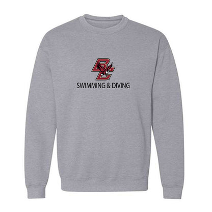 Boston College - NCAA Men's Swimming & Diving : Jonah Nathanson - Classic Shersey Crewneck Sweatshirt-0