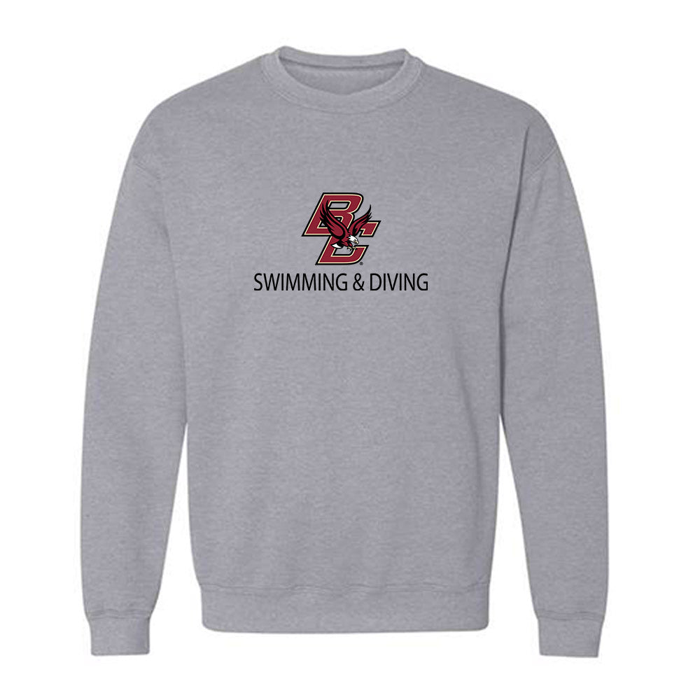 Boston College - NCAA Men's Swimming & Diving : Michael Horkan - Classic Shersey Crewneck Sweatshirt-0