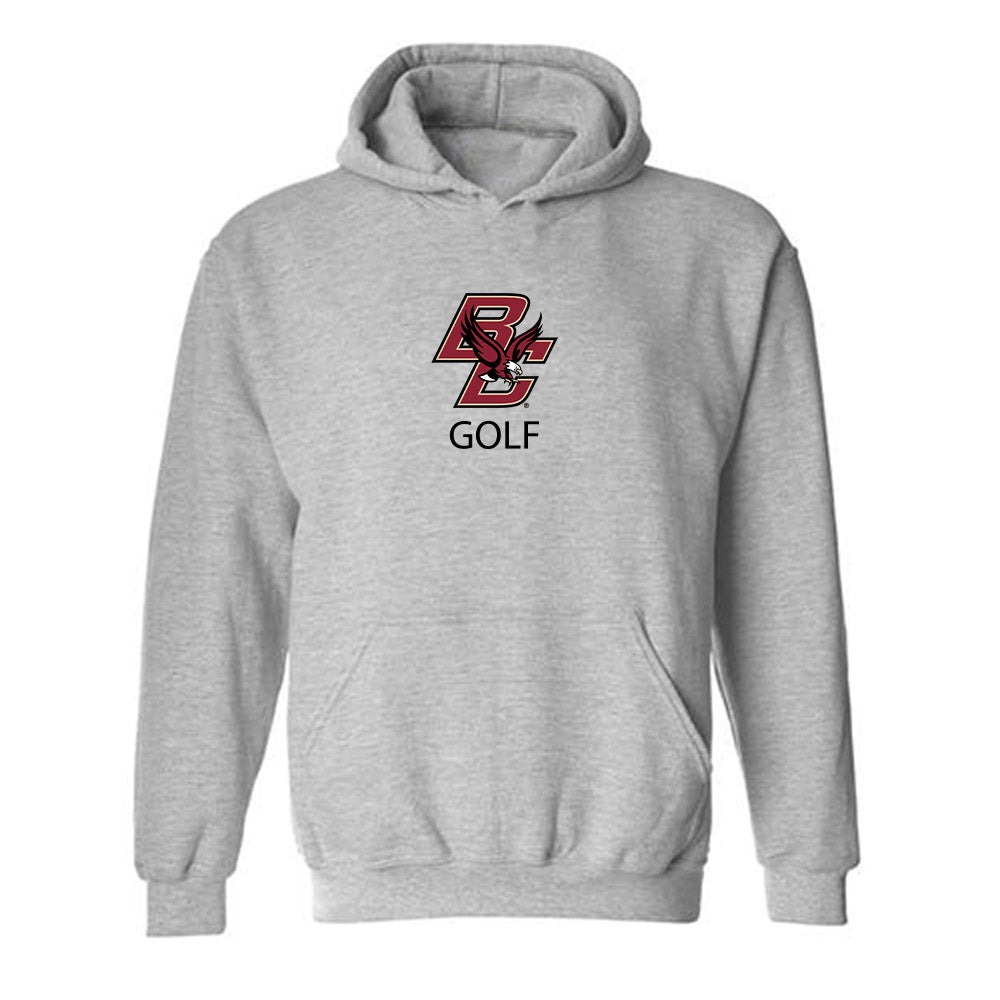 Boston College - NCAA Men's Golf : Tony Yin - Classic Shersey Hooded Sweatshirt-0