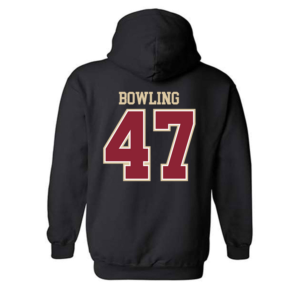 Boston College - NCAA Football : Caden Bowling - Classic Shersey Hooded Sweatshirt