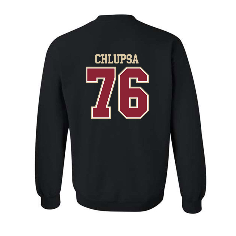 Boston College - NCAA Football : Tanner Chlupsa - Classic Shersey Crewneck Sweatshirt