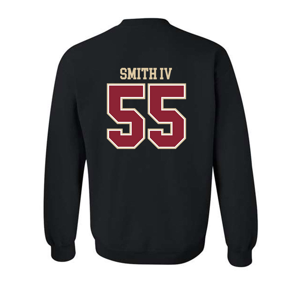 Boston College - NCAA Football : Robert Smith IV - Classic Shersey Crewneck Sweatshirt-1