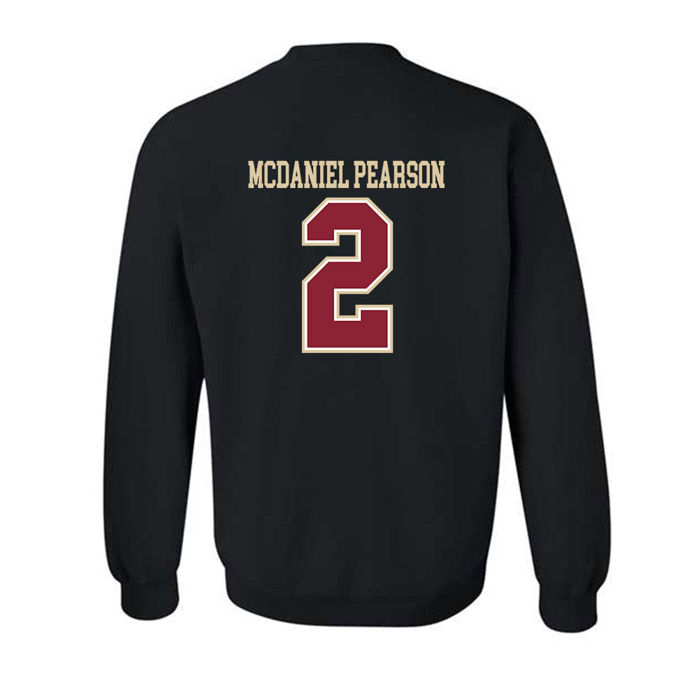 Boston College - NCAA Women's Basketball : Teionni McDaniel Pearson - Classic Shersey Crewneck Sweatshirt-1