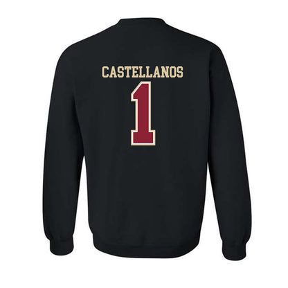 Boston College - NCAA Football : Thomas Castellanos - Classic Shersey Crewneck Sweatshirt