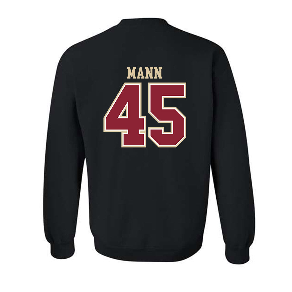 Boston College - NCAA Football : Ben Mann - Classic Shersey Crewneck Sweatshirt-1